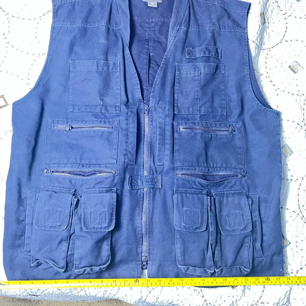 Woolrich Elite Series Men's Tactical Vest - 2XL- Navy - Picture 14 of 14